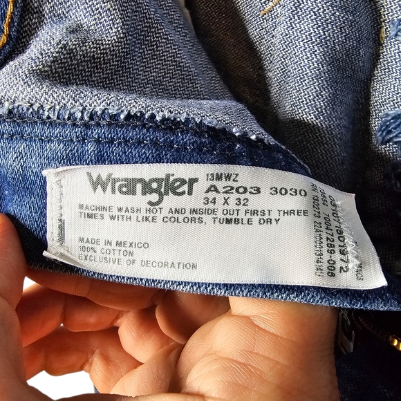 Vintage Wrangler 13MWZ Cowboy Cut Jeans - Authentic Western Style - Picture 3 of 5